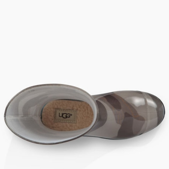 UGG Raana Camo Slate Waterproof Boots Boy's Sz 4 - Picture 3 of 4